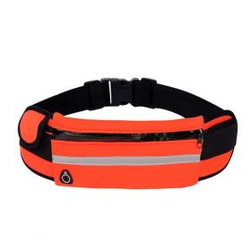 JupiterGear Velocity Water-Resistant Sports Running Belt and Fanny Pack for Outdoor Sports (Color: Orange)